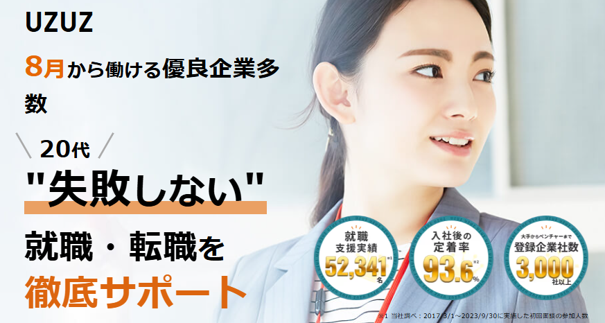 転職エージェント uzuz