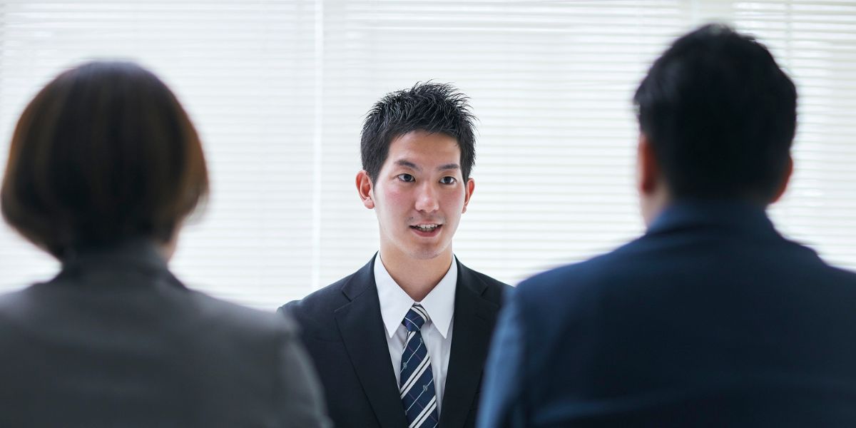 面接の画像